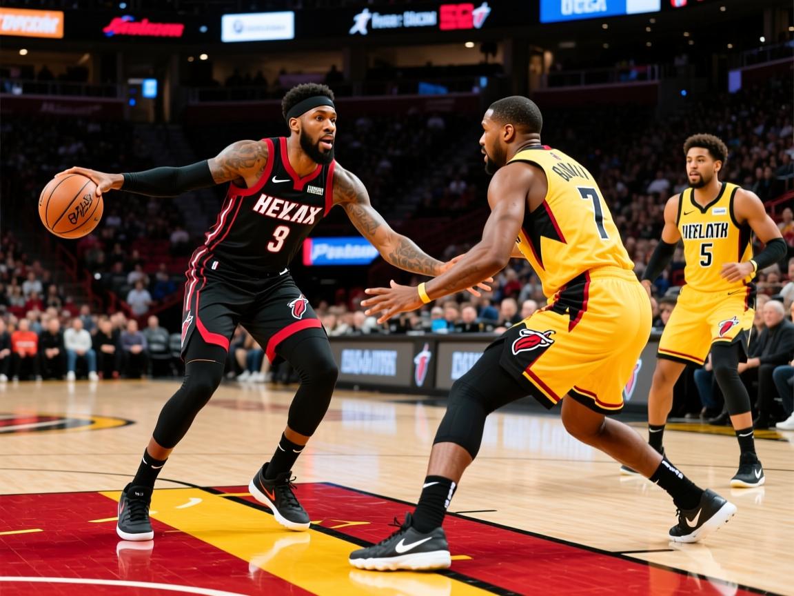 热火击败黄蜂，巴特勒全场表现出色