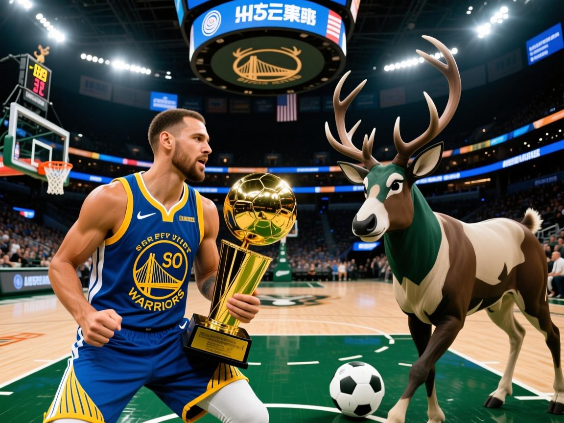 勇士击败雄鹿，锁定总冠军头衔