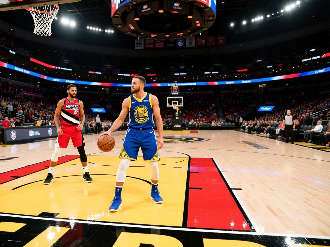 勇士主场惜败开拓者，库里表现出色  第2张