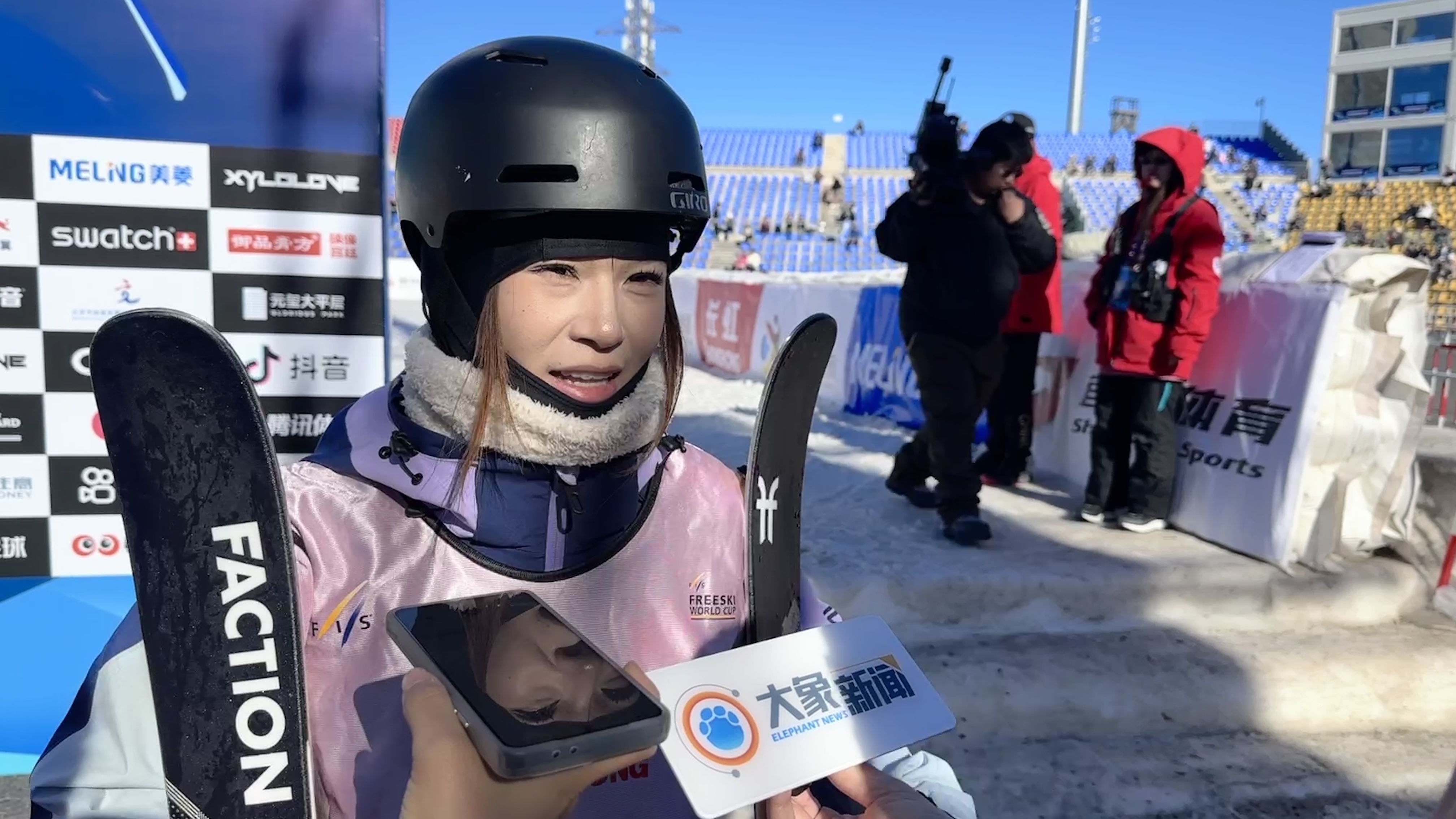 挪威滑雪选手挺进领奖台获得金牌