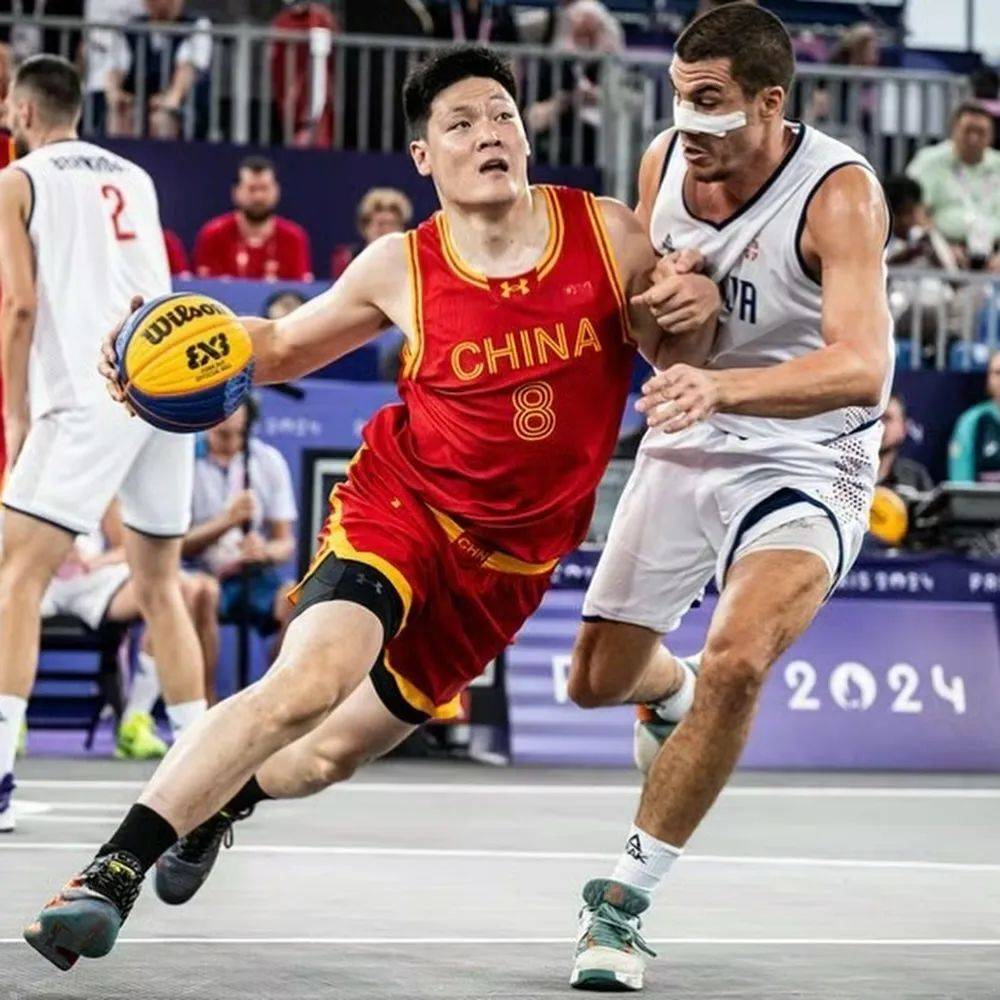 奥运-中国三人男篮不敌美国张宁7分赵嘉仁9分
